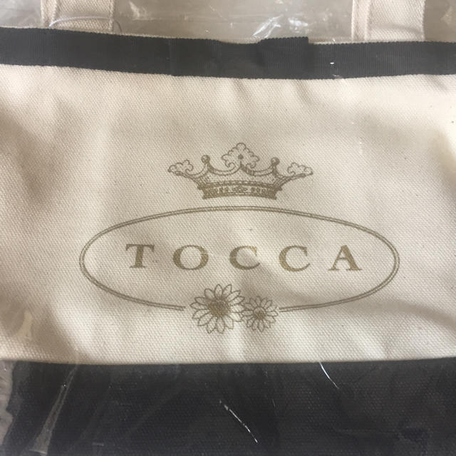 TOCCA(トッカ)のビー様専用  TOCCA バッグ ブラック&オフホワイト 新品 レディースのバッグ(トートバッグ)の商品写真