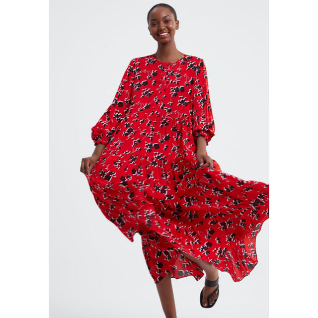 ZARA - 新品!ZARA 花柄ワンピース Sの通販 by 取引停止中|ザラ ZARA - 新品!ZARA 花柄ワンピース Sの通販 by 取引停止中|ザラ