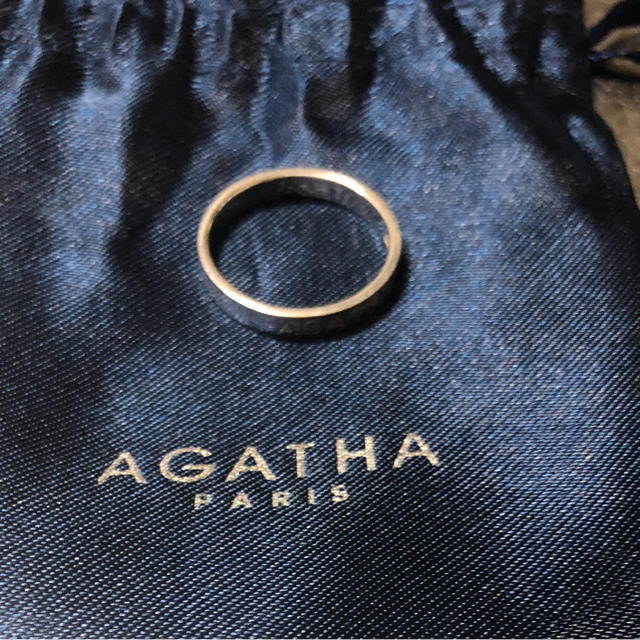 AGATHA(アガタ)のアガタ リング ロゴ彫 #15 レディースのアクセサリー(リング(指輪))の商品写真