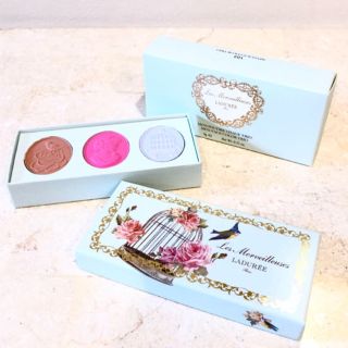 レメルヴェイユーズラデュレ(Les Merveilleuses LADUREE)の【レ・メルヴェイユーズ  ラデュレ 】限定 チーク フェイス カラー トリオ(チーク)