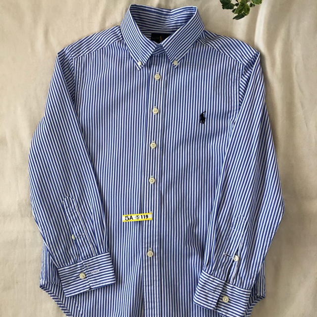 Ralph Lauren(ラルフローレン)のラルフローレン ストライプシャツ140 キッズ/ベビー/マタニティのキッズ服男の子用(90cm~)(ブラウス)の商品写真