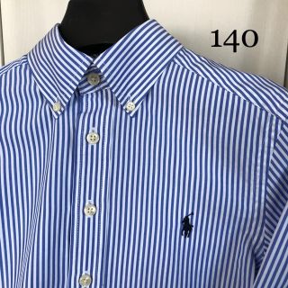 ラルフローレン(Ralph Lauren)のラルフローレン ストライプシャツ140(ブラウス)