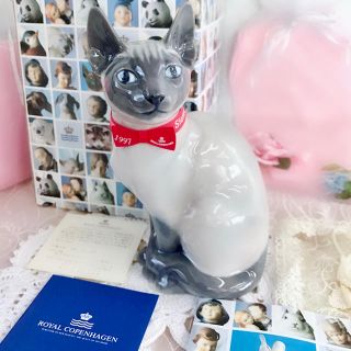 ロイヤルコペンハーゲン 猫 置物の通販 41点 | ROYAL COPENHAGENの