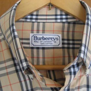 バーバリー(BURBERRY)の☆ｙｕｎ様専用　　バーバリー　稀少　ベージュ長袖シャツ　(シャツ)