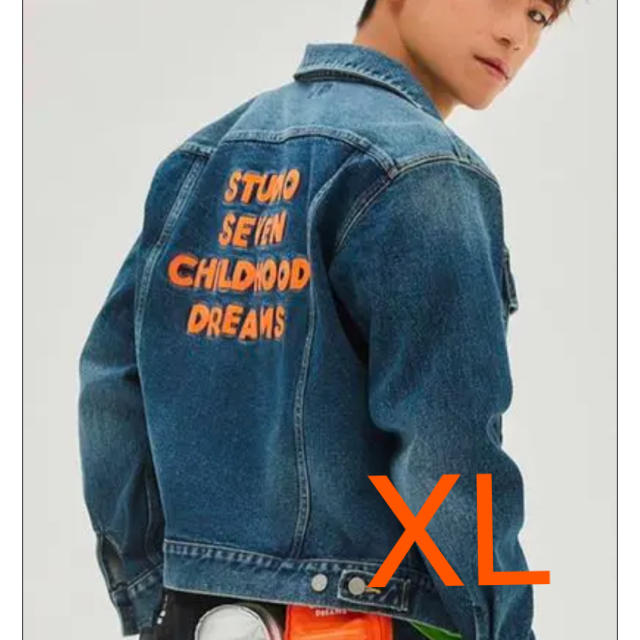 三代目 J Soul Brothers(サンダイメジェイソウルブラザーズ)のGU スタジオセブン デニムジャケット XL メンズのジャケット/アウター(Gジャン/デニムジャケット)の商品写真