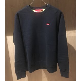 シュプリーム(Supreme)の【 Supreme  】 Contrast Crew neck ネイビー S(スウェット)