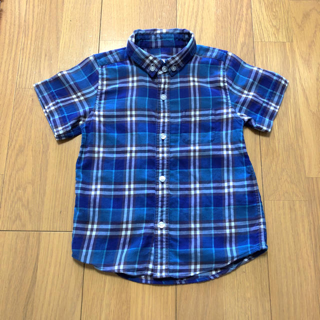 BURBERRY(バーバリー)のNatsu様専用　値下げ☆Burberry Children半袖シャツ キッズ/ベビー/マタニティのキッズ服男の子用(90cm~)(ブラウス)の商品写真