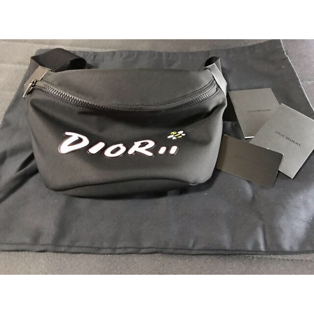 Dior×kaws ボディバッグ 確実正規品 | フリマアプリ ラクマ