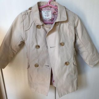 ザラキッズ(ZARA KIDS)のZARA トレンチコート　ベビーガール　キッズ　アウター　コート　子ども(コート)