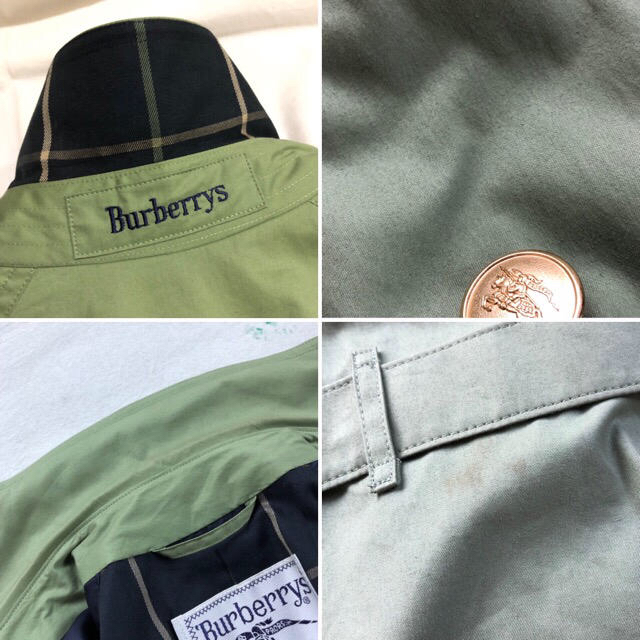 BURBERRY(バーバリー)の80s 90s Burberrys バーバリーズ 春色 トレンチコート  レディースのジャケット/アウター(トレンチコート)の商品写真