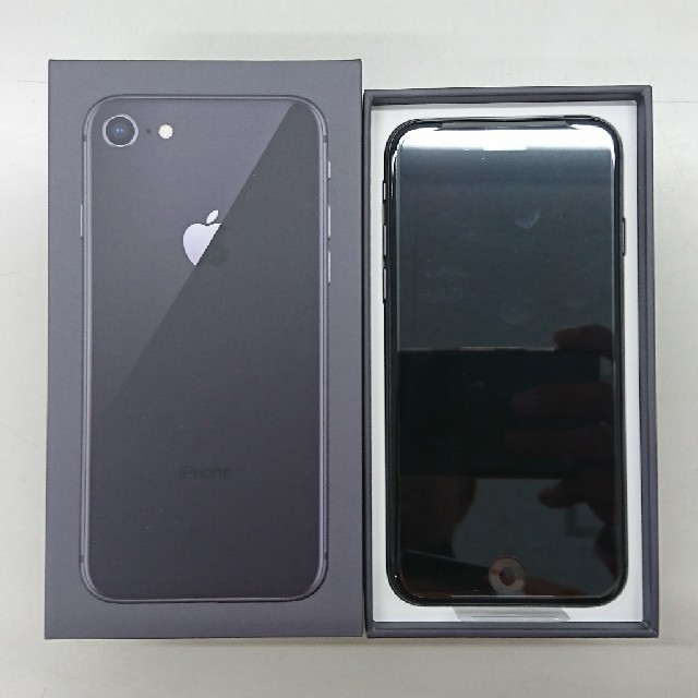 新品 iPhone 8 Space Gray 64GB docomo SIMフリ