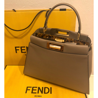 フェンディ(FENDI)の本日値下げ♡FENDI べっ甲 ピーカブー 新品未使用(ハンドバッグ)