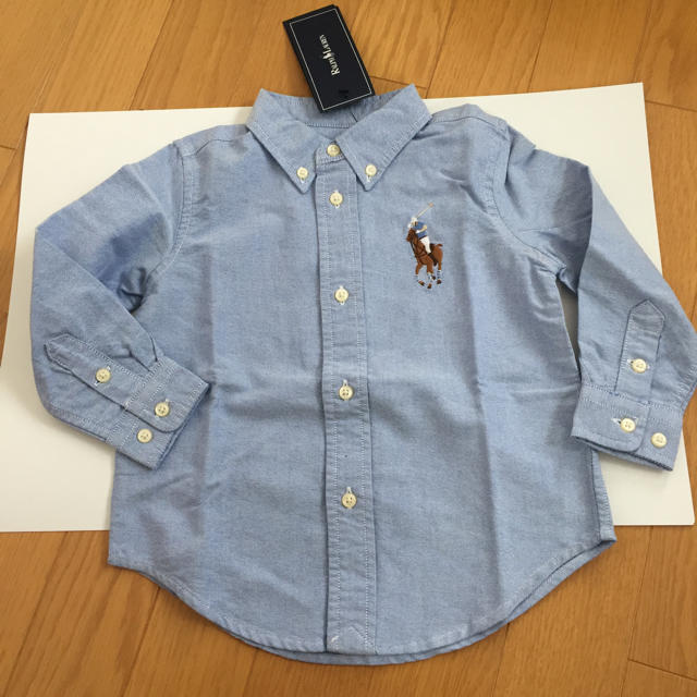 Ralph Lauren(ラルフローレン)の専用！！！未使用 ラルフローレン シャツ 90 95 キッズ/ベビー/マタニティのキッズ服男の子用(90cm~)(ブラウス)の商品写真