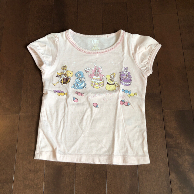 UNIQLO(ユニクロ)のユニクロ UT 3枚セットサイズ100 プリンセス プリキュア  キッズ/ベビー/マタニティのキッズ服女の子用(90cm~)(Tシャツ/カットソー)の商品写真