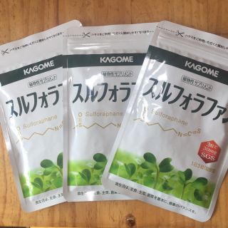 カゴメ(KAGOME)のゆう 様専用 スルフォラファン ×3袋セット(その他)