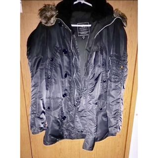 アルファインダストリーズ(ALPHA INDUSTRIES)の★USA製★ALPHA INDUSTRIES★N-3B★MサイズですがXL★(フライトジャケット)