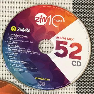 ズンバ(Zumba)のZUMBA CD / MEGA MIX Vol. 52(スポーツ/フィットネス)