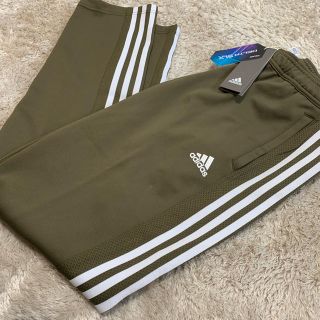 【即完売品】新品 adidas カーキ色 ジャージ トラックパンツ