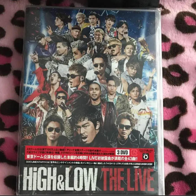 HiGH&LOW THE LIVE〈3枚組〉DVD