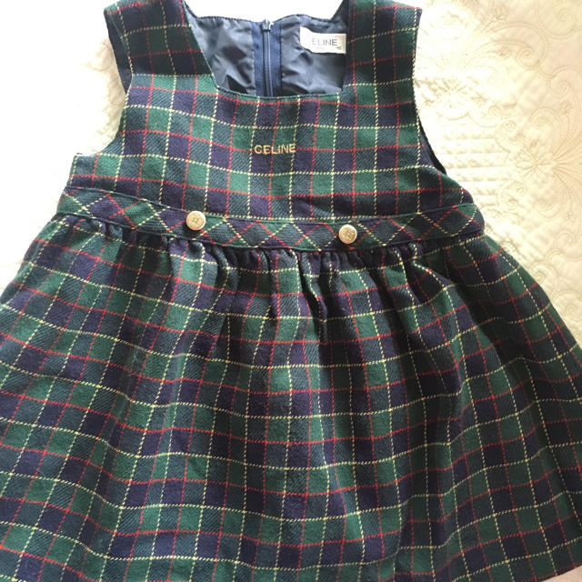 celine(セリーヌ)のセリーヌ キッズ ワンピース フォーマル 95 キッズ/ベビー/マタニティのキッズ服女の子用(90cm~)(ドレス/フォーマル)の商品写真