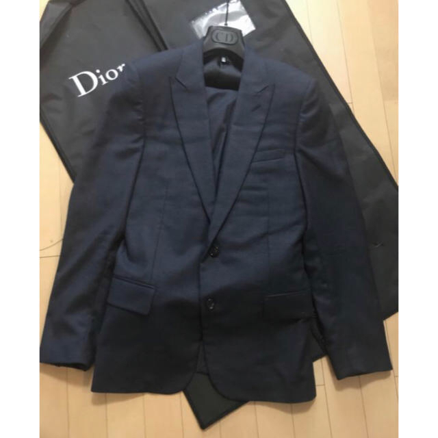 DIOR スーツ シルク混合メンズ46の通販 by la salle de quelqu’un｜ディオールオムならラクマ HOMME - Dior homme ディオールオム セットアップ 超激得特価