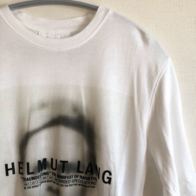 HELMUT LANG(ヘルムートラング)のヘルムート・ラング ロゴ Tシャツ 希少 レディース兼用 メンズのトップス(Tシャツ/カットソー(半袖/袖なし))の商品写真
