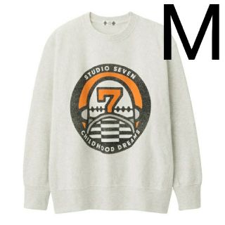 ジーユー(GU)の【渋谷店・オンライン限定商品】ビッグスウェット(長袖)STUDIO SEVEN
(スウェット)