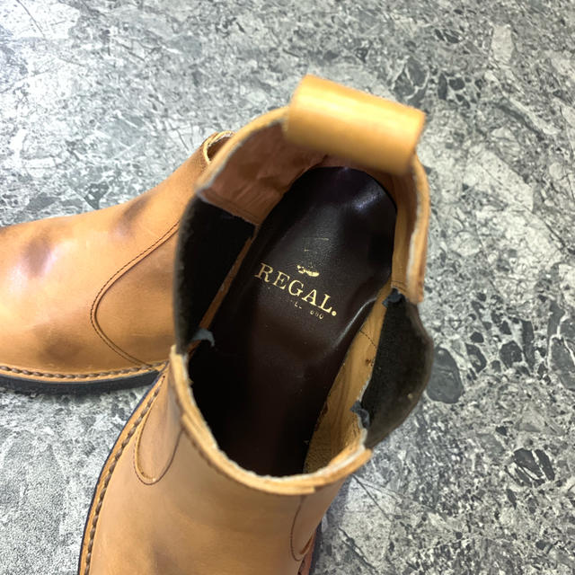 REGAL(リーガル)のリーガル サイドゴア ブーツ 25 メンズの靴/シューズ(ブーツ)の商品写真