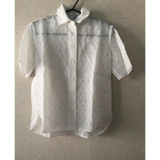 カルヴェン(CARVEN)のカルヴェン 白シャツ(シャツ/ブラウス(半袖/袖なし))