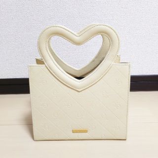 キスキス(XOXO)の【美品】xoxo キスキス ハンドバッグ ハート バッグ レディース(ハンドバッグ)