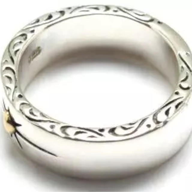 silver925刻印 ハワイアン リング 21号 シルバー メンズのアクセサリー(リング(指輪))の商品写真