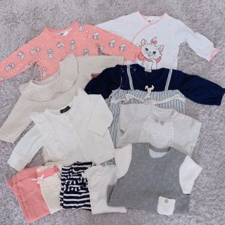 キッズズー(kid’s zoo)のこども服まとめ売り 70 女の子(ロンパース)