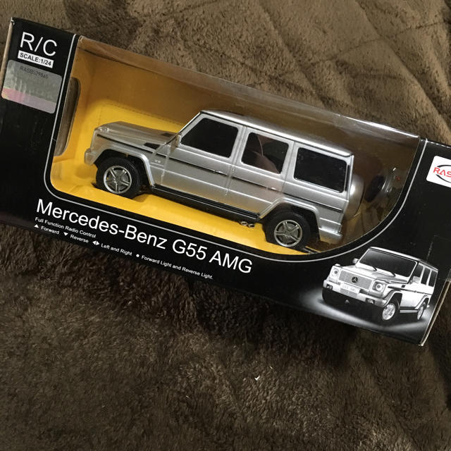 Mercedes Benz G55 AMG ラジコン シルバー エンタメ/ホビーのおもちゃ/ぬいぐるみ(トイラジコン)の商品写真