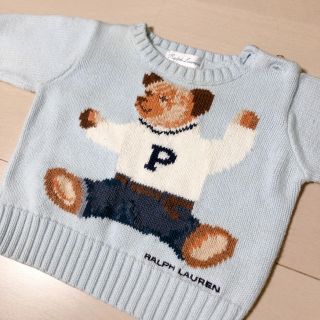 ラルフローレン(Ralph Lauren)の専用！RALPH LAUREN POLOベアーのベビーニットセーター(ニット/セーター)