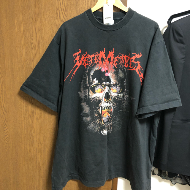 vetements  ベビーメタル スカル オーバーサイズTシャツ