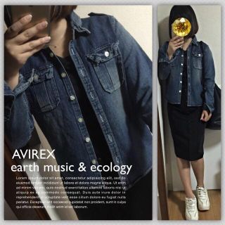 アヴィレックス(AVIREX)の送込✨AVIREXコラボデニムシャツ (シャツ/ブラウス(長袖/七分))