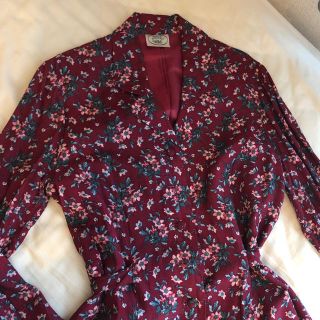 ローラアシュレイ(LAURA ASHLEY)の【ローラアシュレイ】古着 花柄ワンピース(ロングワンピース/マキシワンピース)