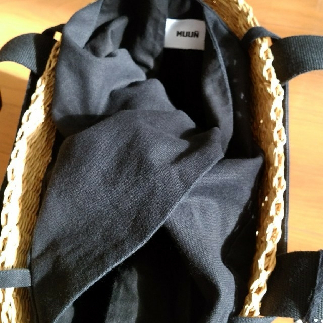 MUUN(ムーニュ)かごバッグ レディースのバッグ(かごバッグ/ストローバッグ)の商品写真