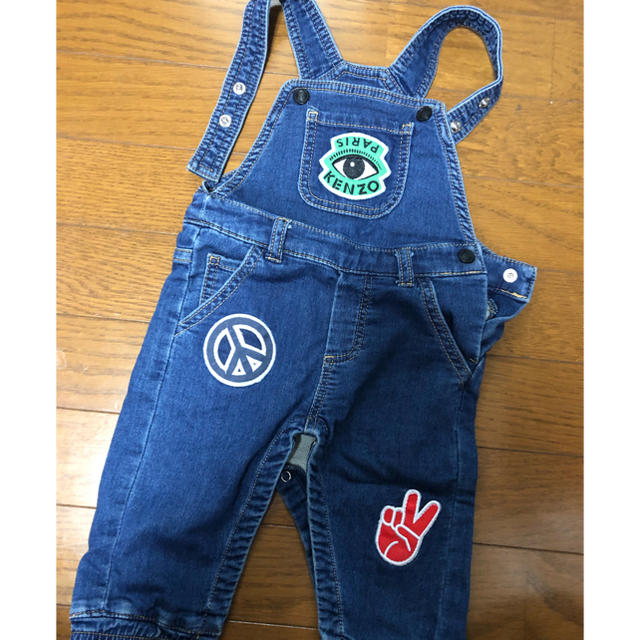 KENZO - KENZO baby オーバーオール ロンT 二枚セット