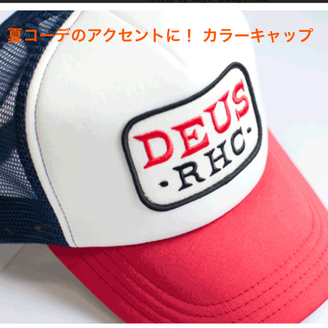 ロンハーマンRHC ×Deus】"premium"【別注・限定販売商品】 - キャップ