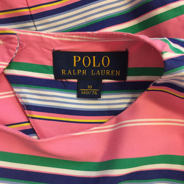 Ralph Lauren(ラルフローレン)のラルフローレン ワンピース 140 キッズ/ベビー/マタニティのキッズ服女の子用(90cm~)(ワンピース)の商品写真