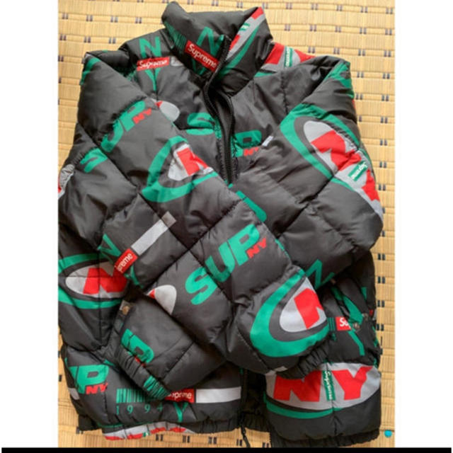 supreme NY reversible puffy jacket