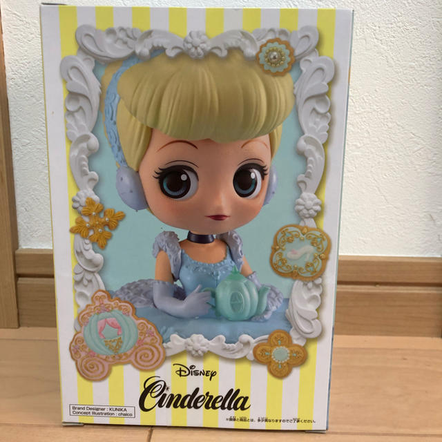 Disney(ディズニー)のqposket シンデレラ  ディズニー プリンセス 新品 未開封  レアカラー ハンドメイドのおもちゃ(フィギュア)の商品写真