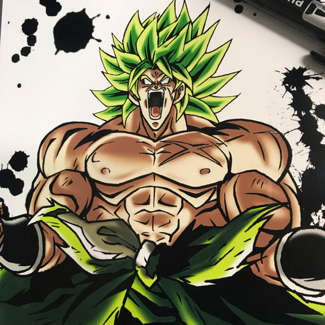 ドラゴンボール 手描きドラゴンボールイラスト ブロリー の通販 By Multido S Shop ドラゴンボールならラクマ