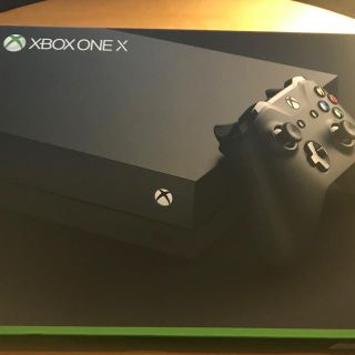 マイクロソフト(Microsoft)のXbox one X 美品(家庭用ゲーム機本体)