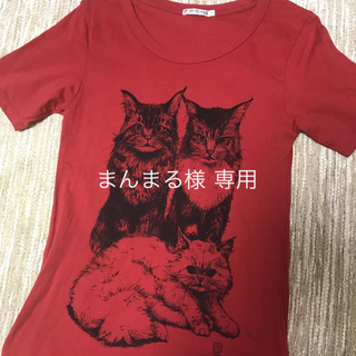 ユニクロ(UNIQLO)のUNIQLO ユニクロ ♡ CAT Tシャツ(Tシャツ(半袖/袖なし))