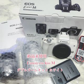 新品未使用★Canon EOS kissM★購入したばかりです(ミラーレス一眼)