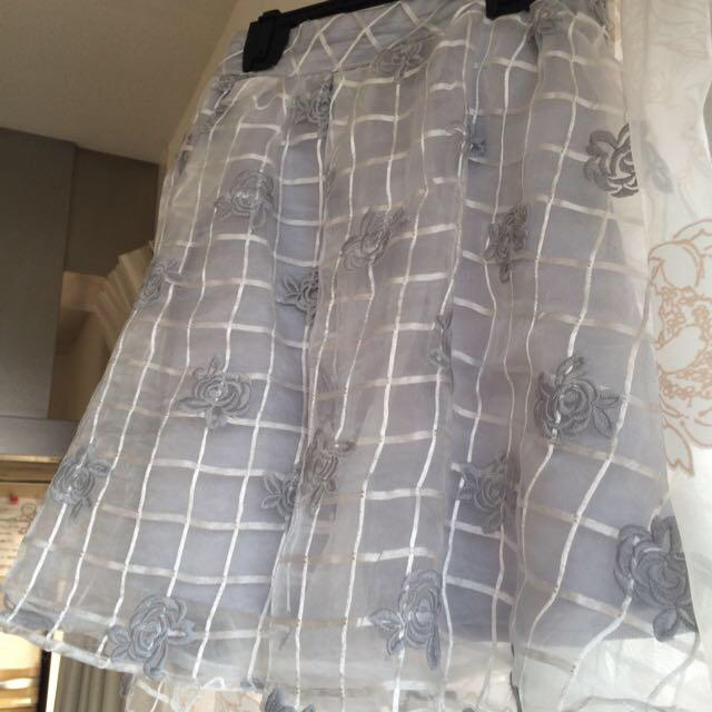 Auntie Rosa(アンティローザ)のlabelleEtude オーガンジー レディースのスカート(ミニスカート)の商品写真