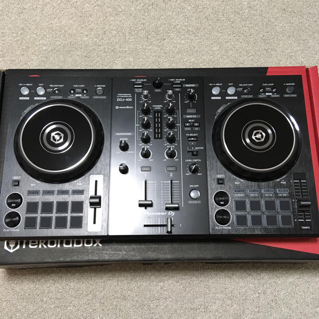 Pioneer(パイオニア)のDDJ-400 楽器のDJ機器(DJコントローラー)の商品写真