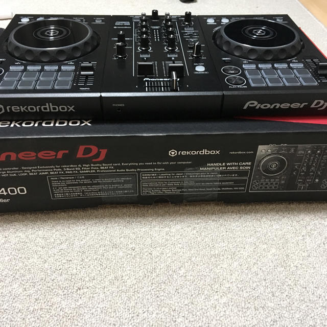 Pioneer(パイオニア)のDDJ-400 楽器のDJ機器(DJコントローラー)の商品写真